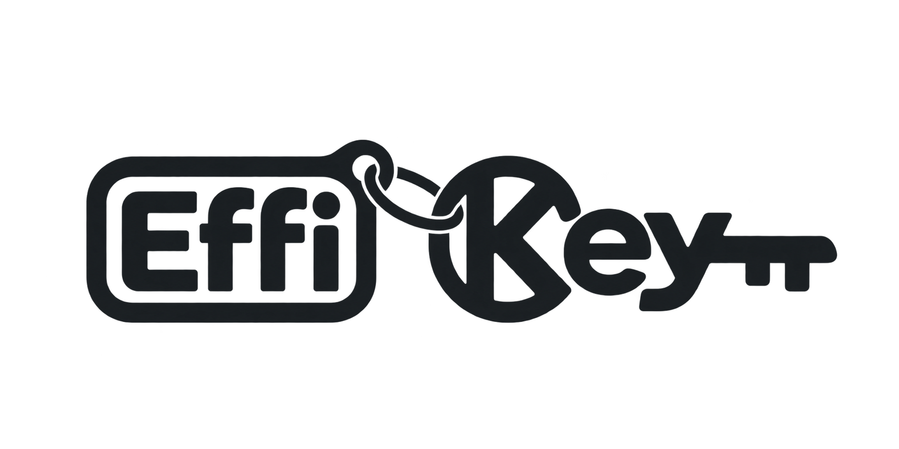 EffiKey concept logo